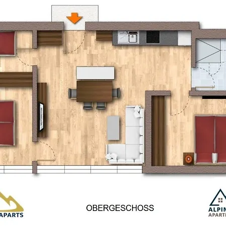 Apartamento Berg Aparts Faschina - 11